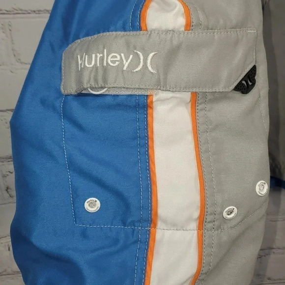 Mens Hurley Board Swim Trunks Shorts Size 36 - Picture 2 of 11